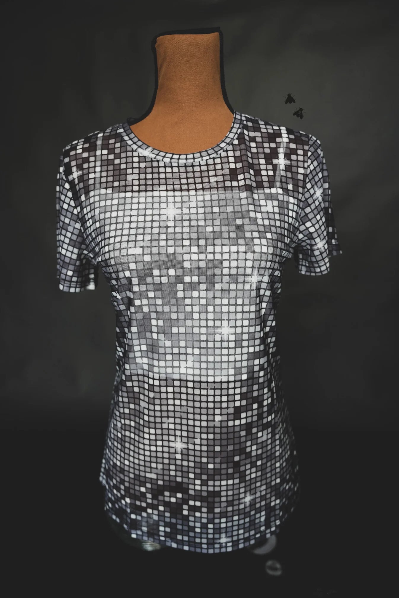 Dolly Disco Mesh Top By 2Fly