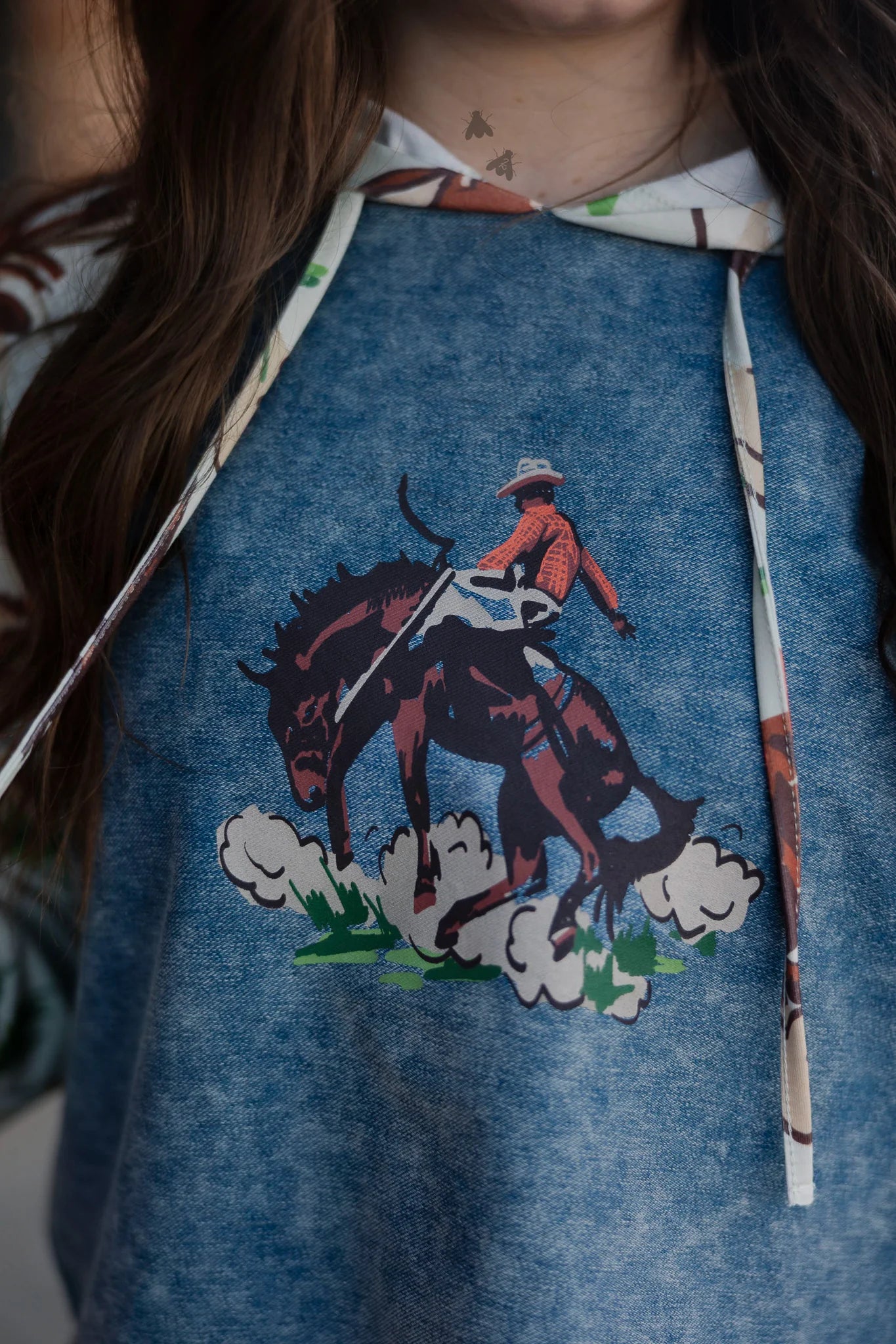 Vintage Ranch Hoodie- Bark By 2Fly