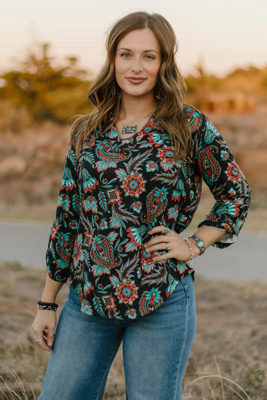 Prairie Bloom Top By Sterling Kreek