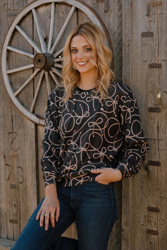 Rope Me In Top By Sterling Kreek