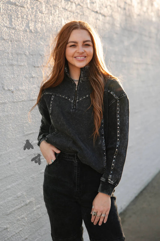 Silver Creek Zip Pullover - Midnight By 2Fly