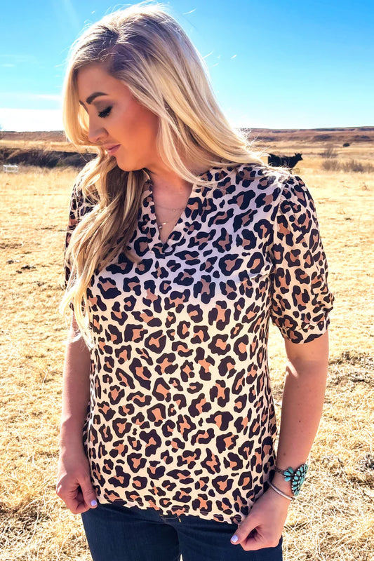 Savannah Spot Top By Sterling Kreek