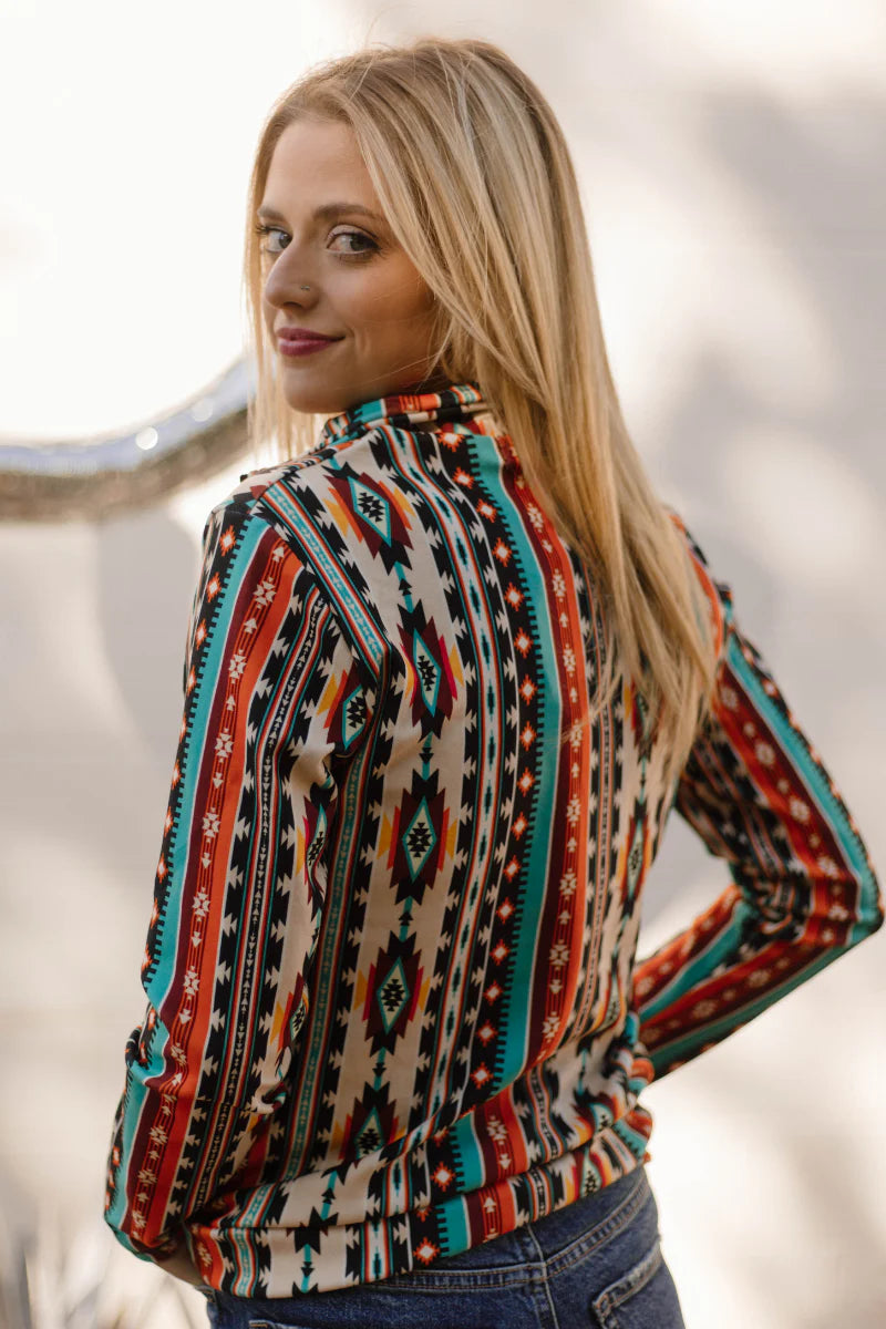Sunburst Stampede Pullover By Sterling Kreek
