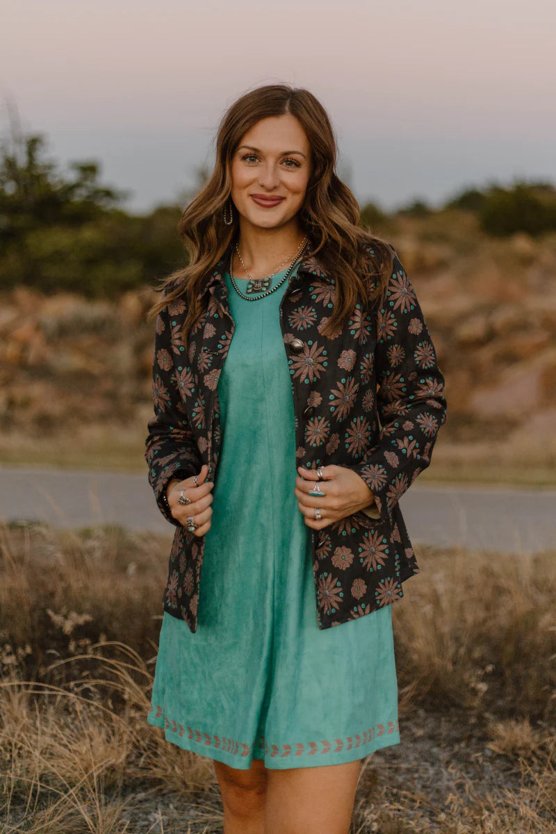 The Western Bloom Blazer By Sterling Kreek
