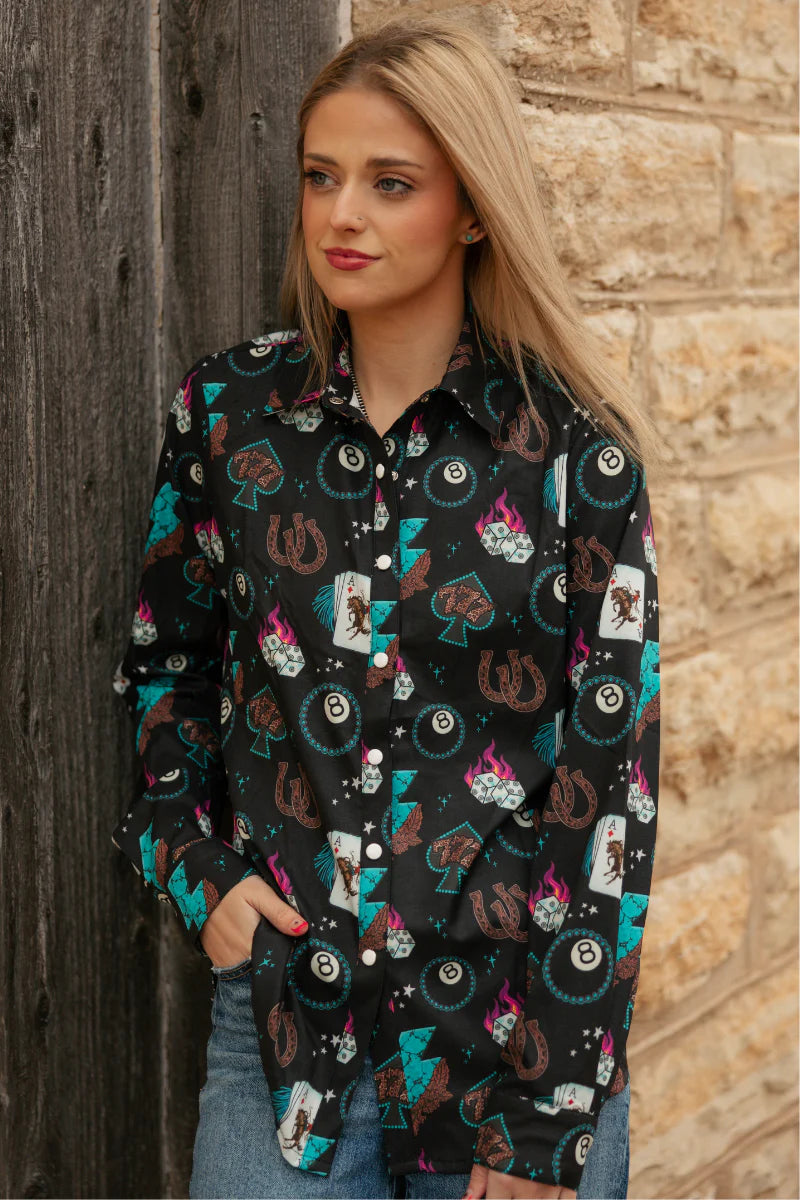 Cowgirl Charm Button Up By Sterling Kreek