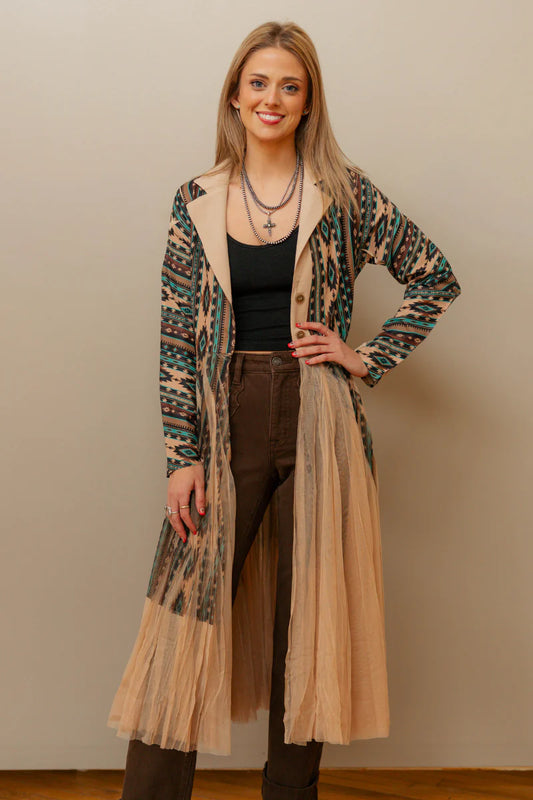 Whispering Sage Duster By Sterling Kreek