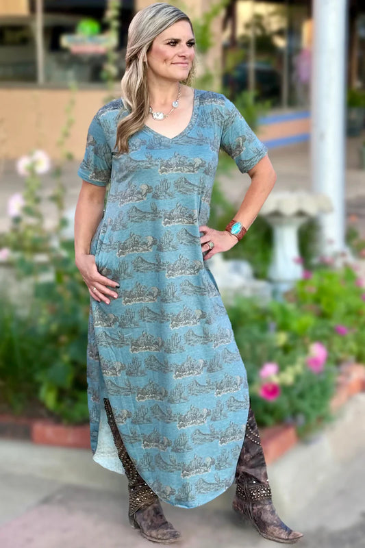 Buffalo Kreek Maxi Dress By Sterling Kreek