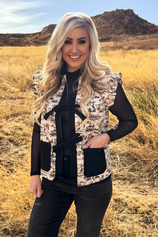 Frontier Belle Vest By Sterling Kreek