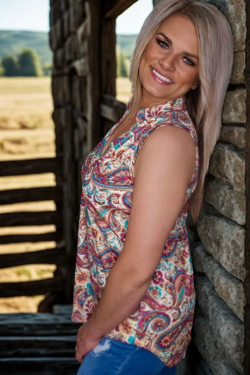 Play It Safe Top By Sterling Kreek