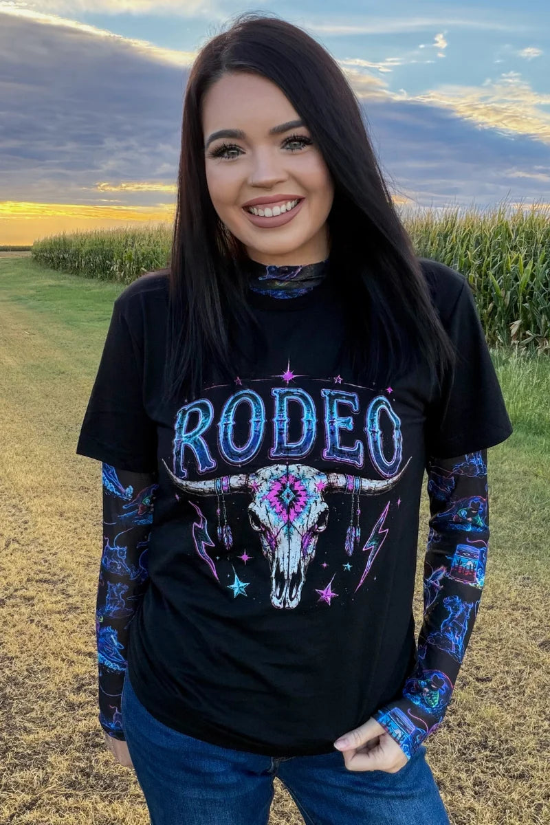 Neon Rodeo Road by Sterling Kreek