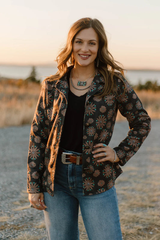 The Western Bloom Blazer By Sterling Kreek