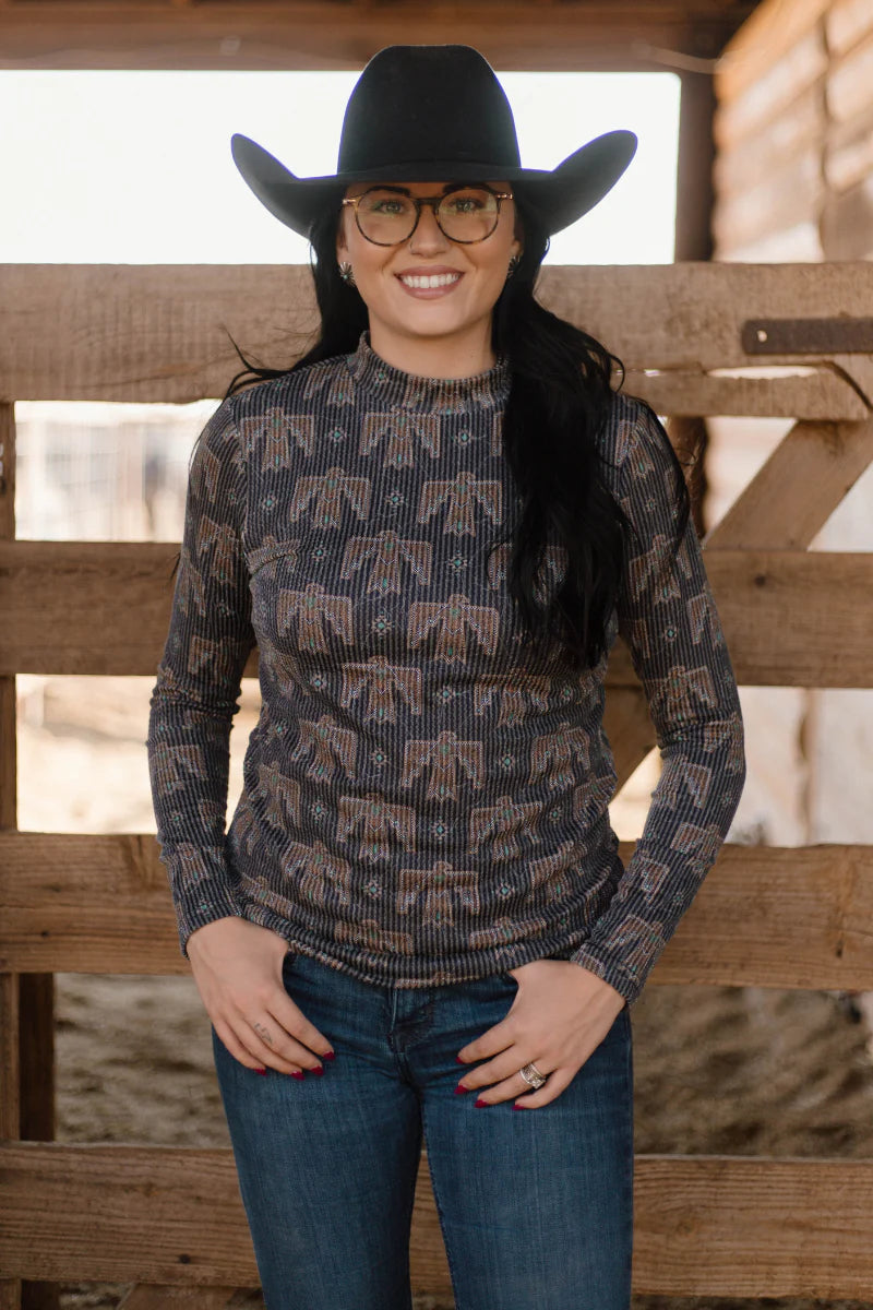 Wings Of The West Top By Sterling Kreek