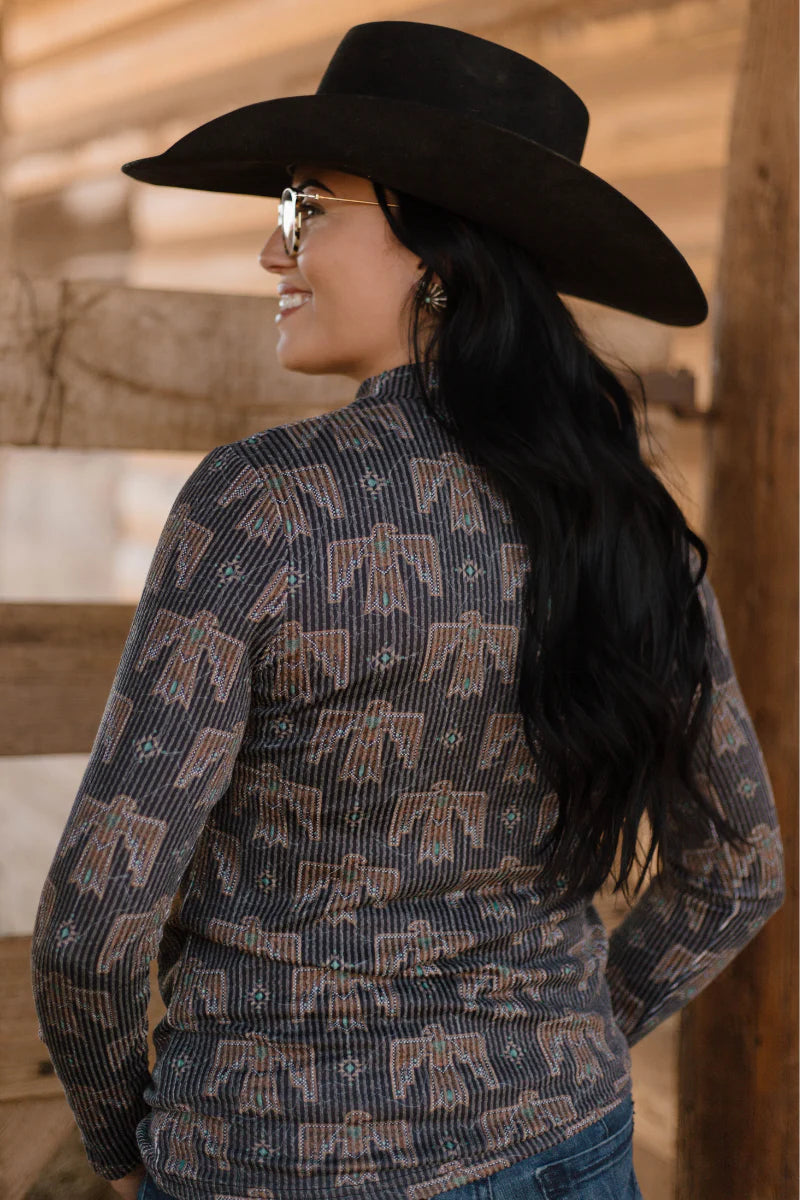 Wings Of The West Top By Sterling Kreek