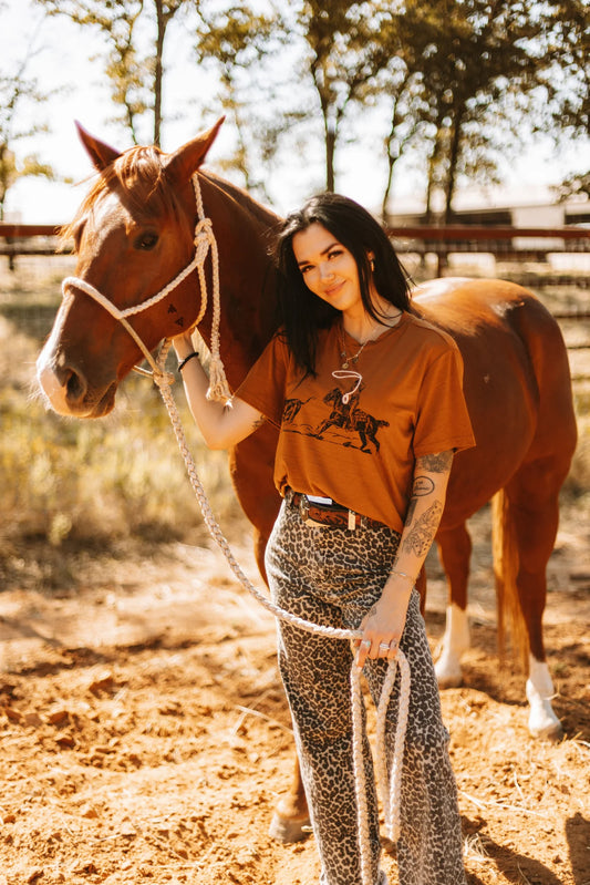 Ridin N Ropin Tee By 2Fly