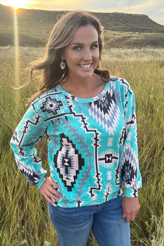 Blue Ridge Top By Sterling Kreek