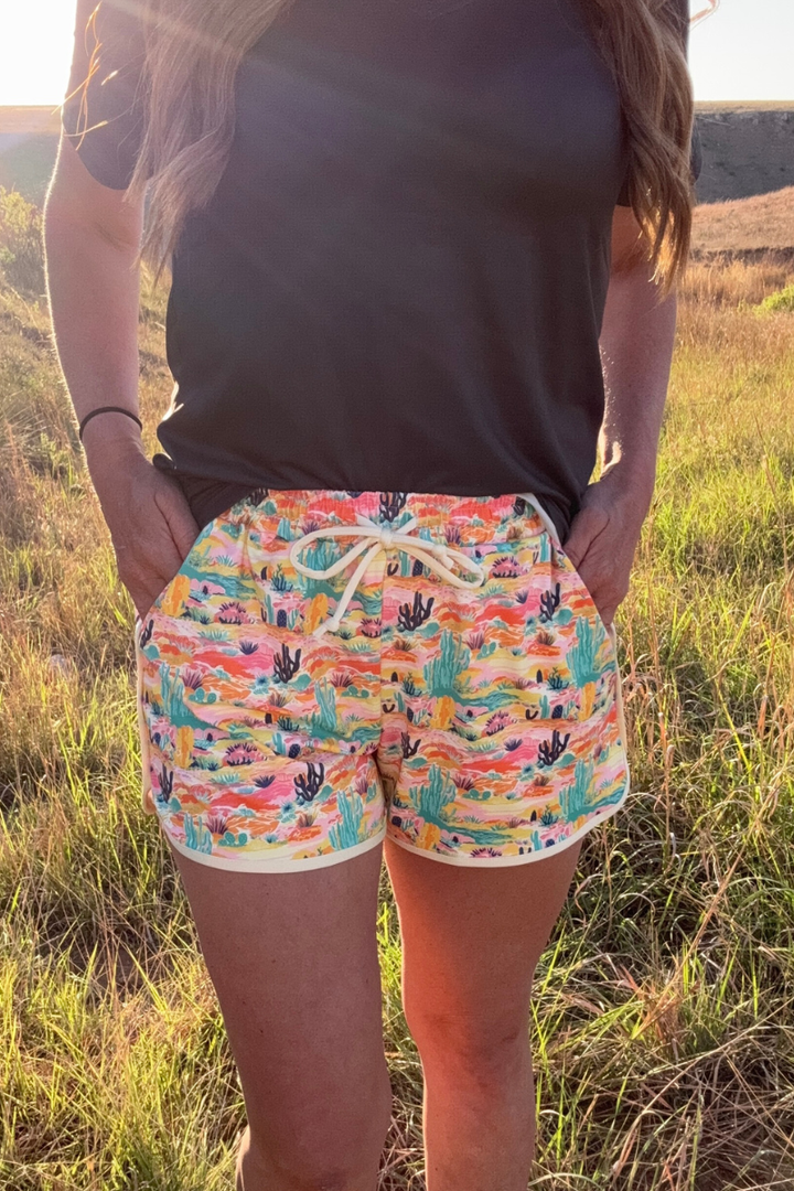Cactus Crush Shorts by Sterling Kreek