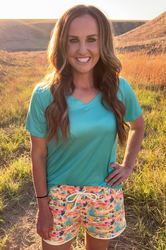 Cactus Crush Shorts by Sterling Kreek
