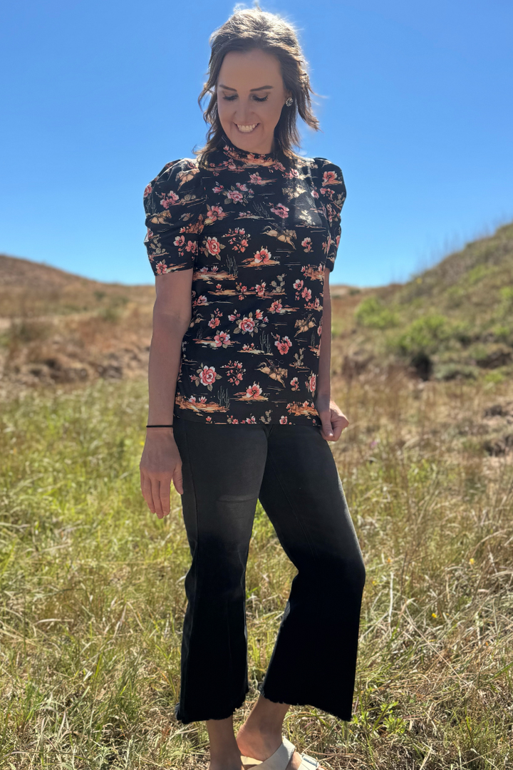 Cactus Garden Top By Sterling Kreek
