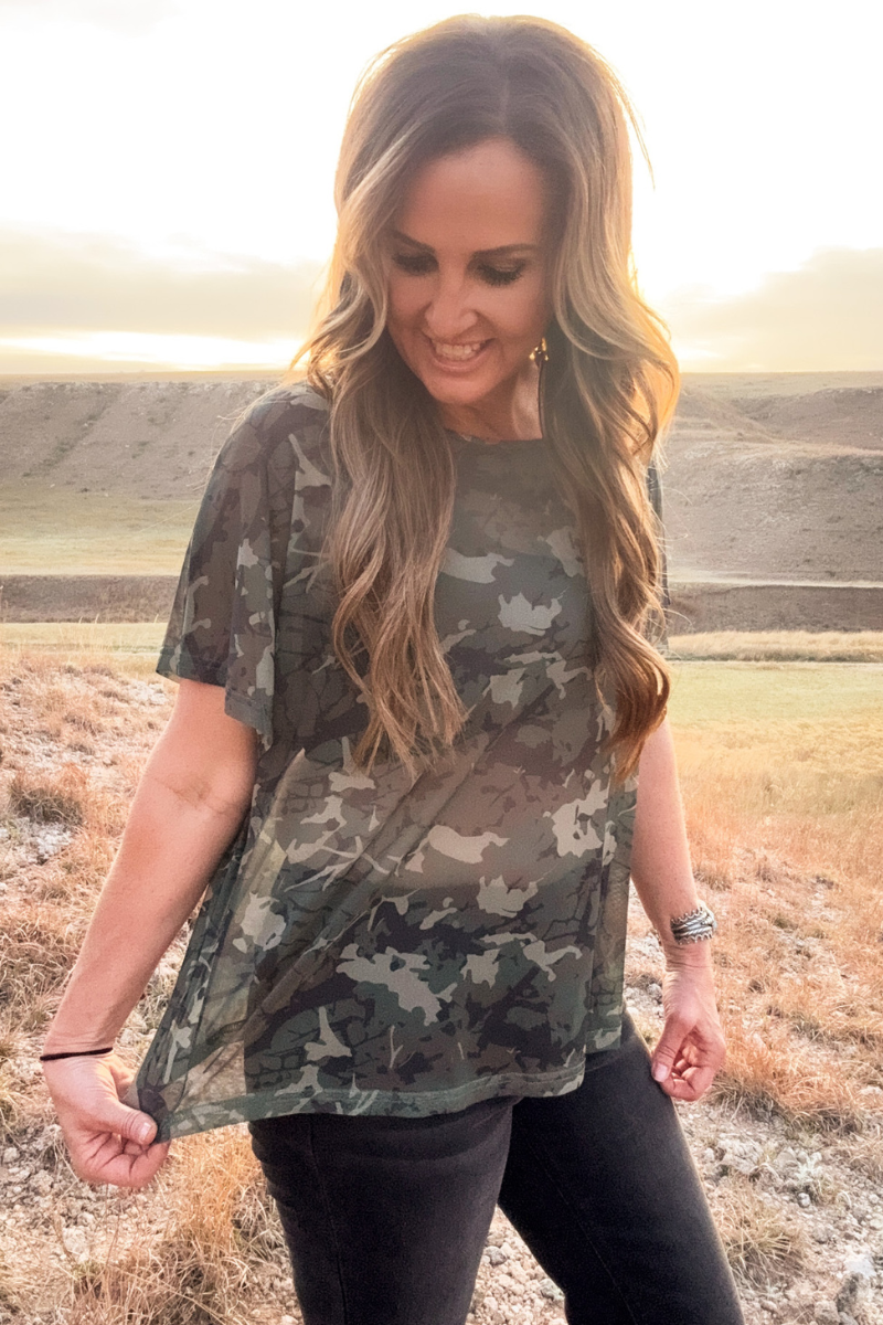 Camo Kreek Mesh Top by Sterling Kreek