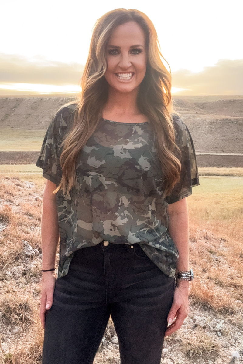Camo Kreek Mesh Top by Sterling Kreek