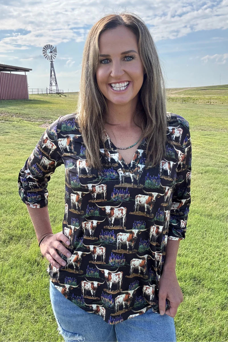 Heart of Texas Top By Sterling Kreek