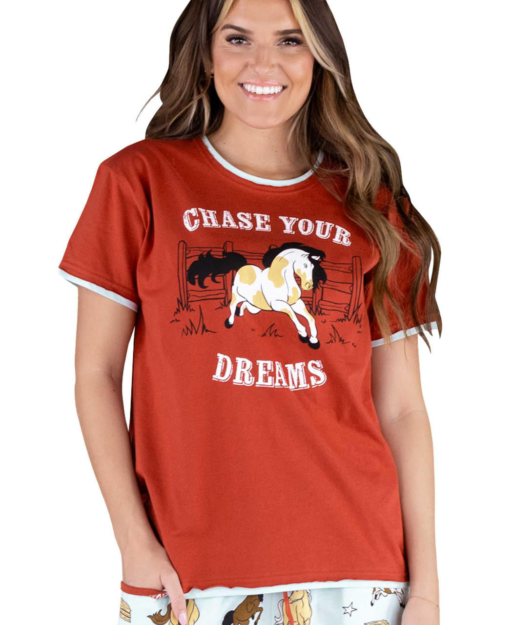 Chase Your Dreams PJ Shirt By Lazy One