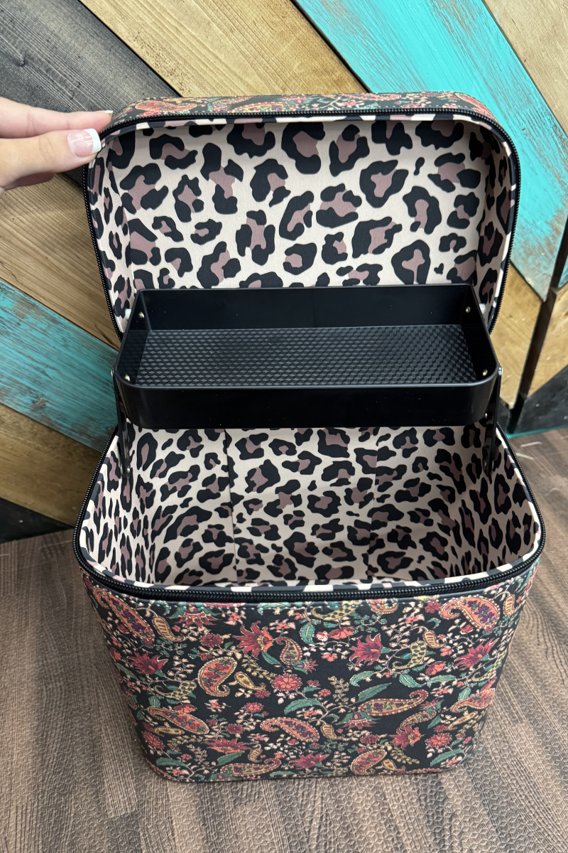Paisley  Wild Makeup Box by Sterling Kreek