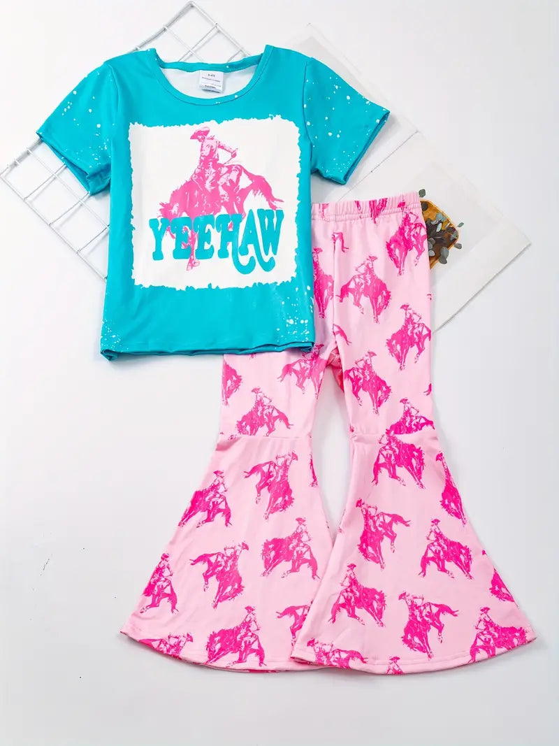 2PC Horse Kids Outfits