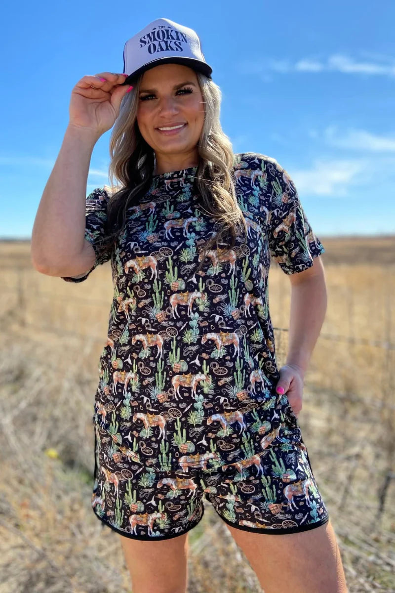 Cactus Run Shorts By Sterling Kreek