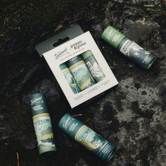 Landmark Project Lip Balm Trio by Poppy & Pout