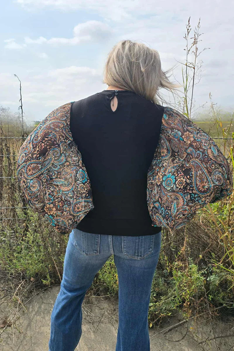 Paisley Dreams Top By Sterling Kreek