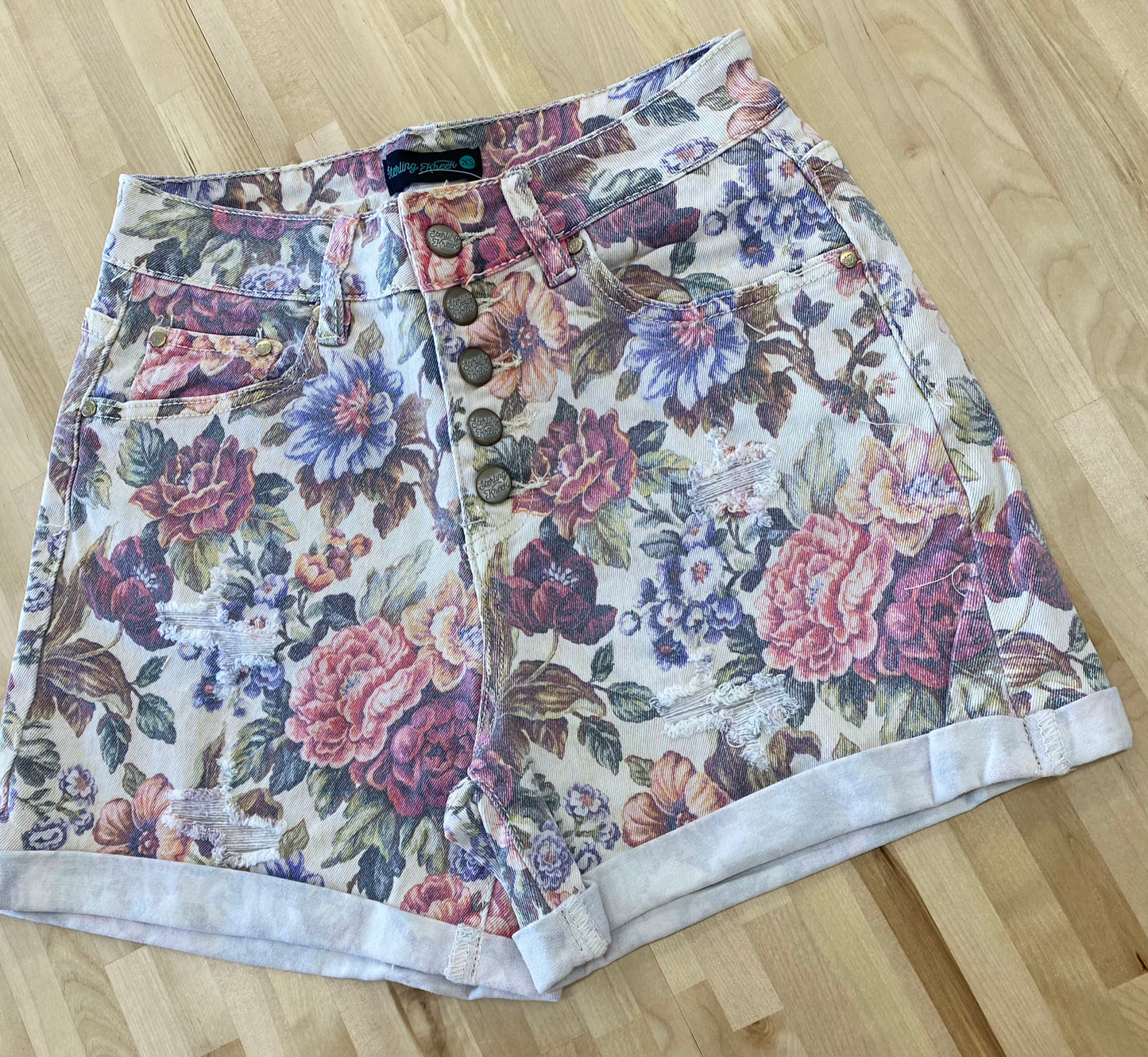 Tennessee Walking Shorts- Vintage Floral By Sterling Kreek
