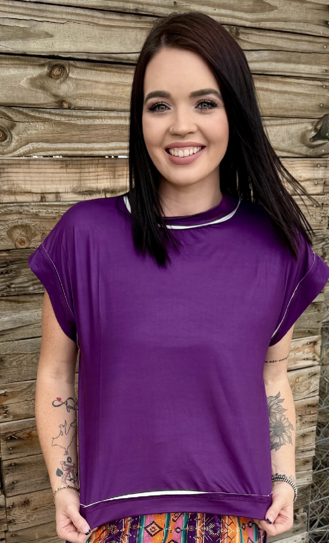 Klassic Kreek Top Purple By Sterling Kreek