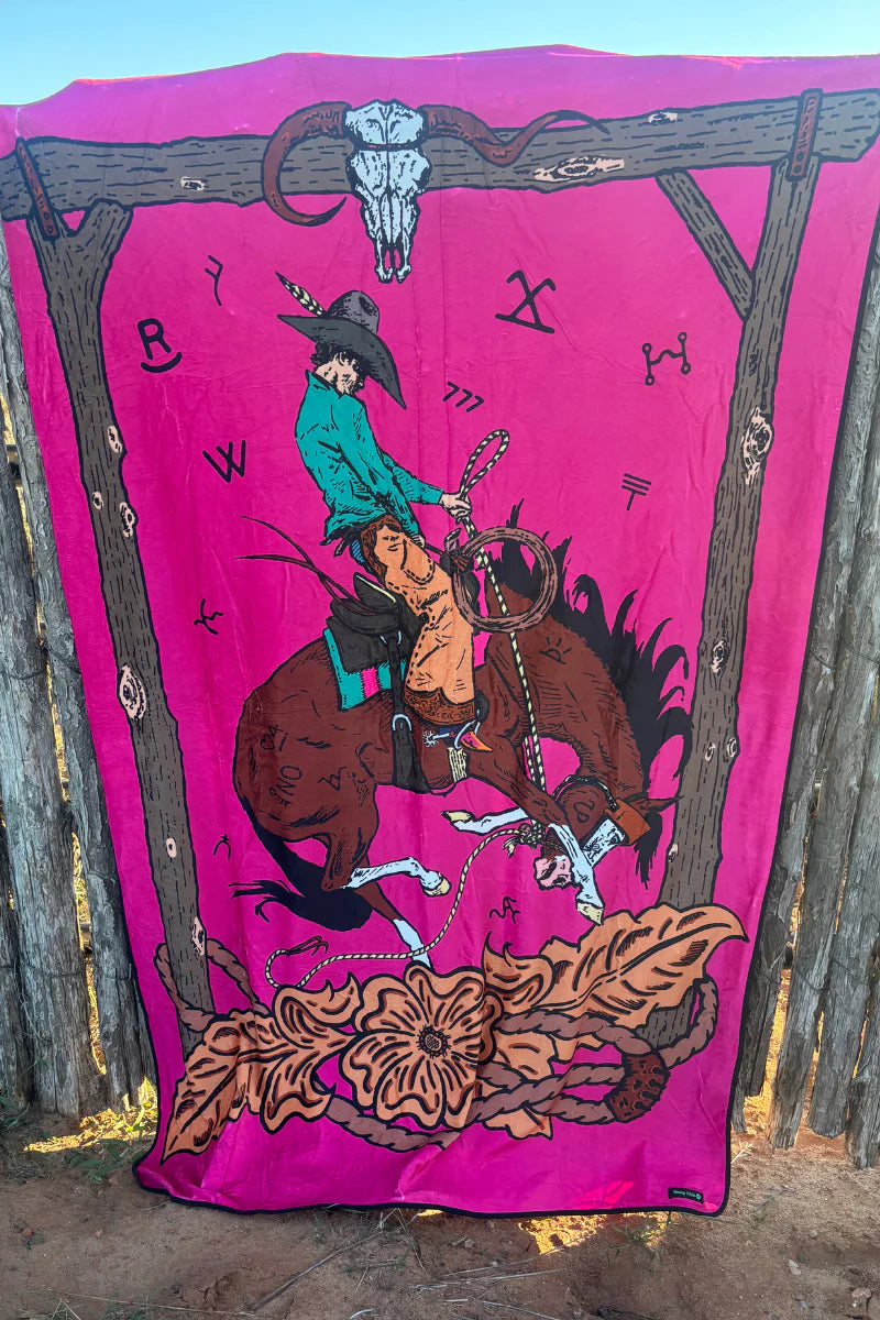 Rosette Rodeo Blanket By Sterling Kreek