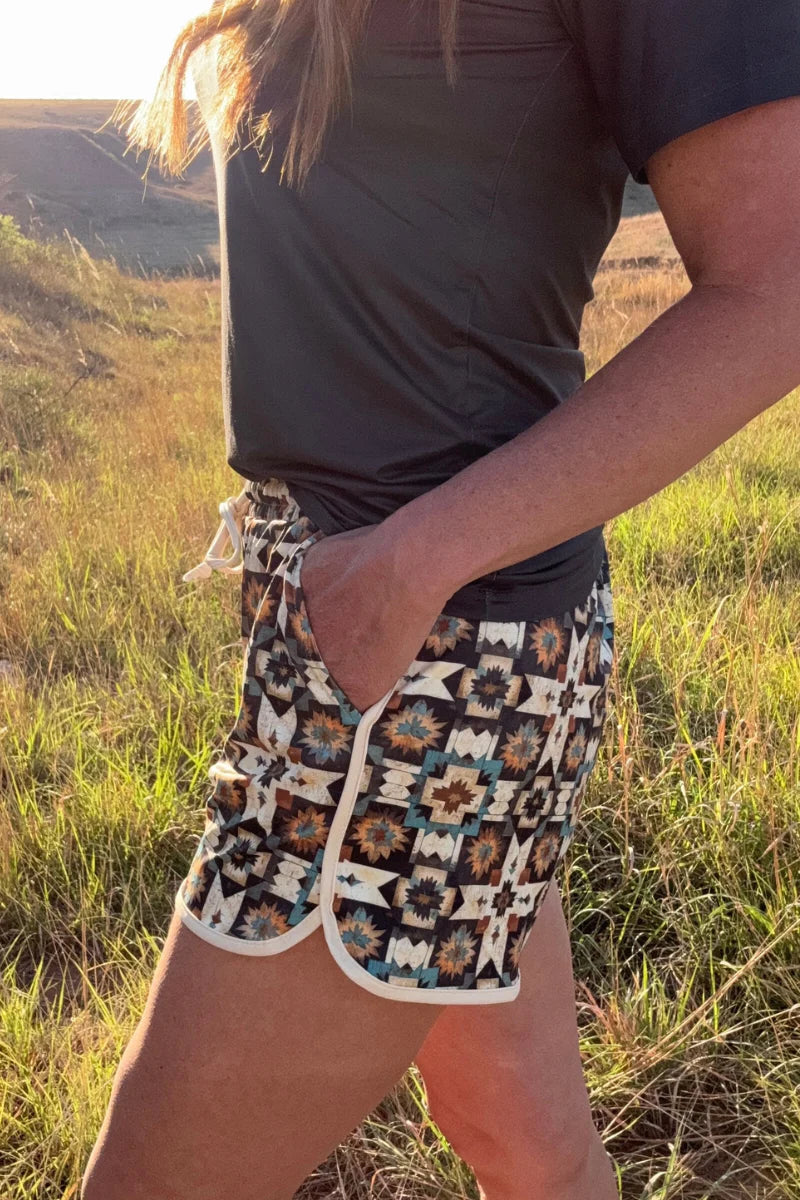 Gold Mesa Shorts by Sterling Kreek