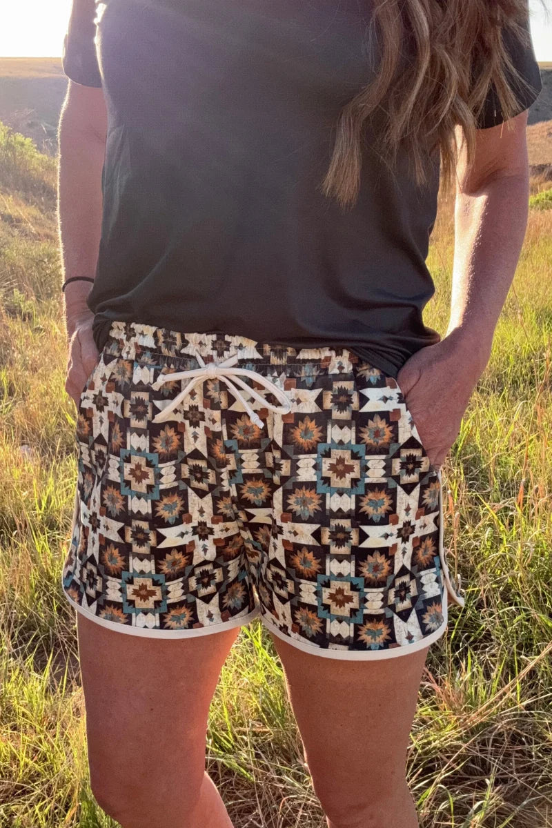 Gold Mesa Shorts by Sterling Kreek