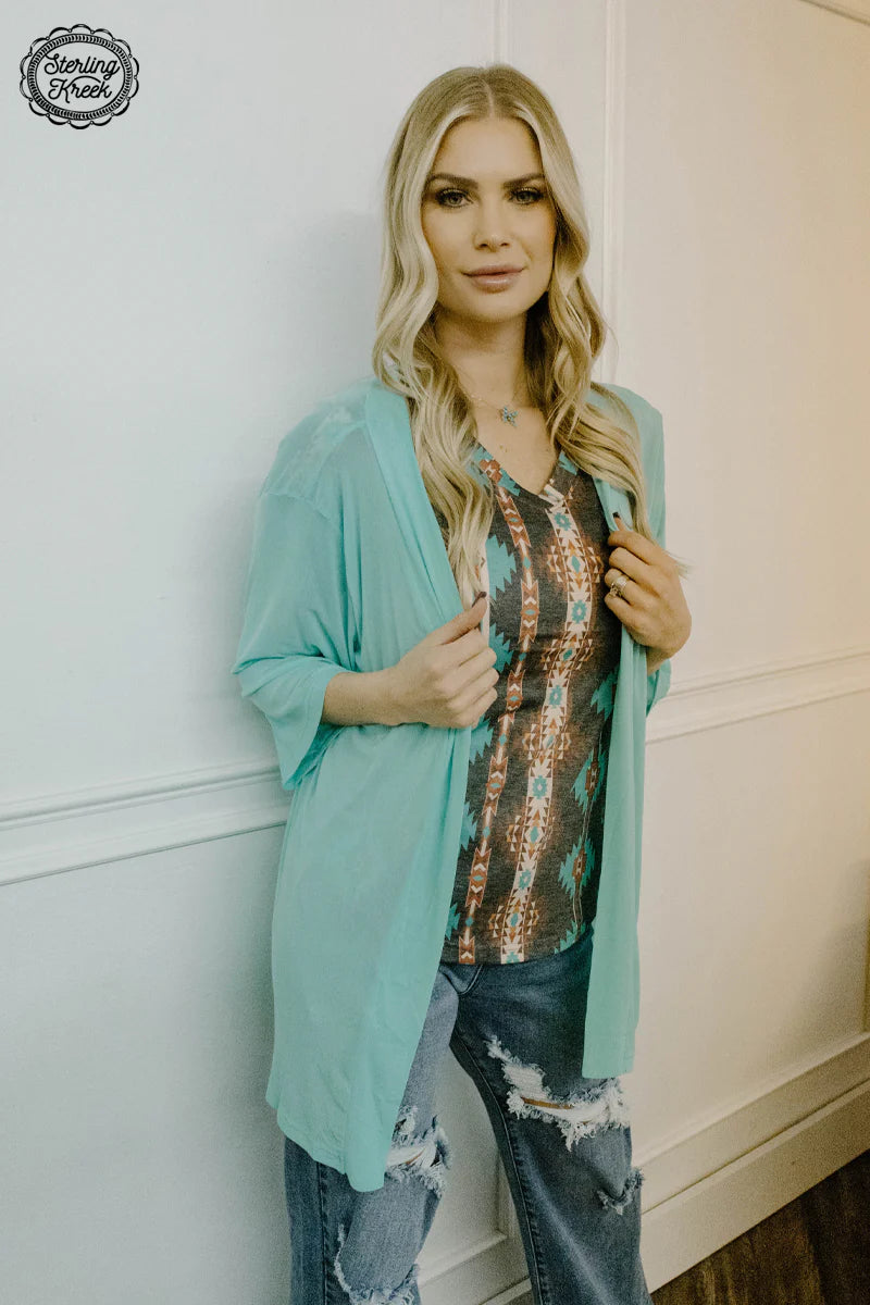 Aqua Kreek Cardigan By Sterling Kreek