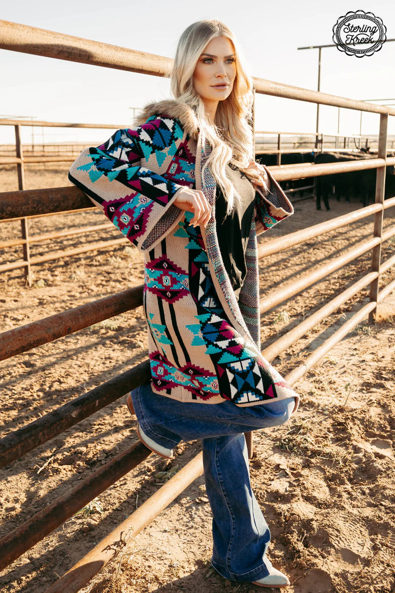Arroyo Knit Cardigan By Sterling Kreek