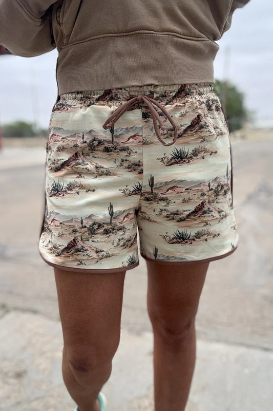 Desert Dune Long Shorts By Sterling Kreek