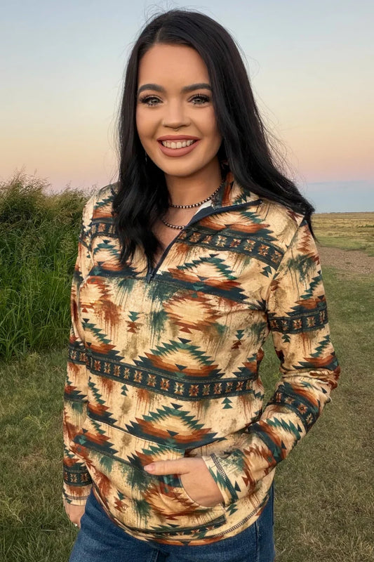 Desert Dusk Pullover By Sterling Kreek