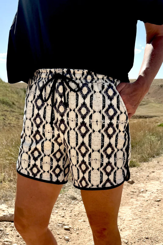 Desert Haven Long Shorts By Sterling Kreek