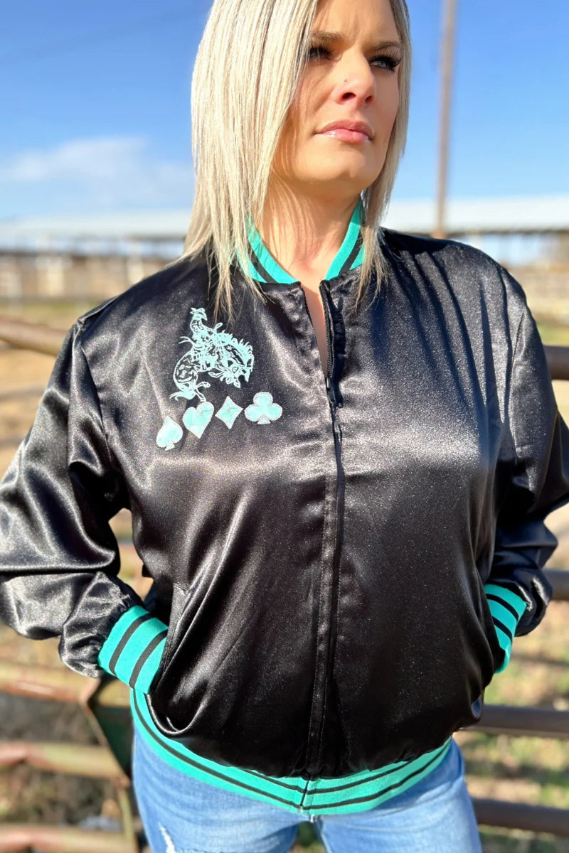 Double Down Bomber Jacket By Sterling Kreek