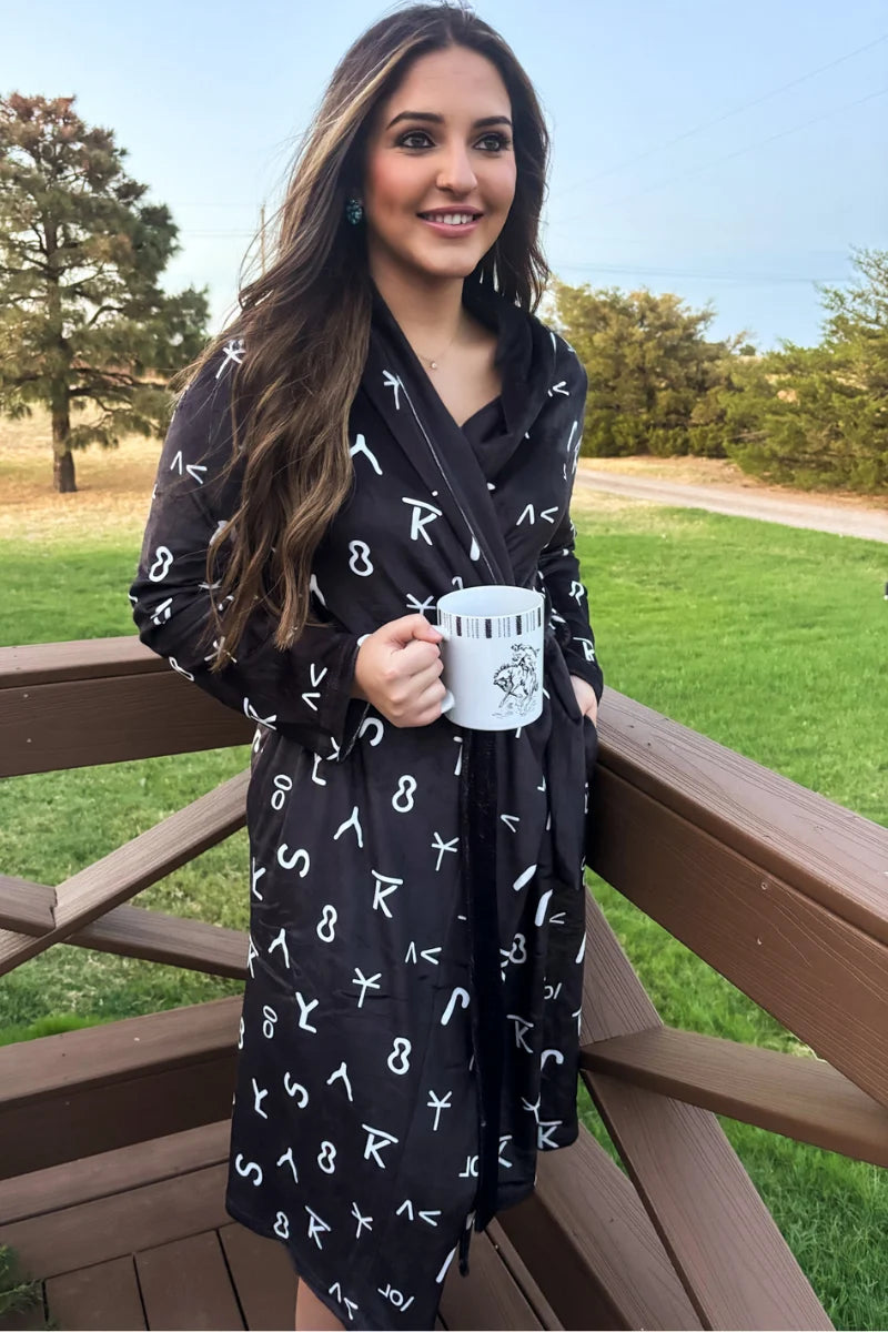 Forever Branded Robe By Sterling Kreek