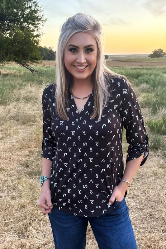 Forever Branded Top By Sterling Kreek