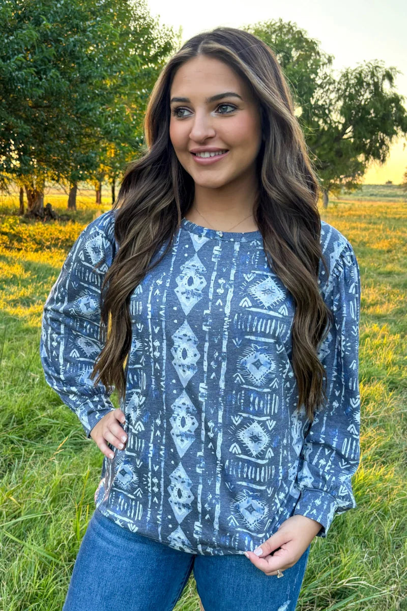Frontier Nights Top By Sterling Kreek