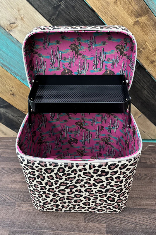 Leopard Outlaw Make Up Box By Sterling Kreek