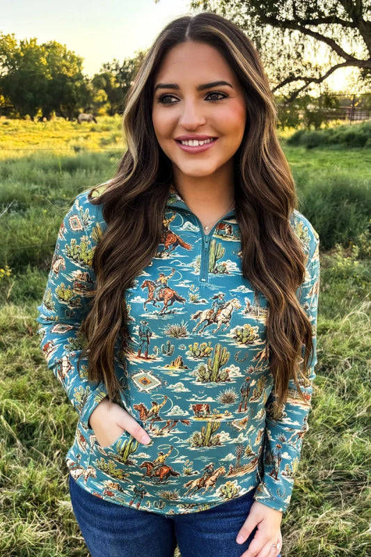 Ranch Raised Pullover By Sterling Kreek