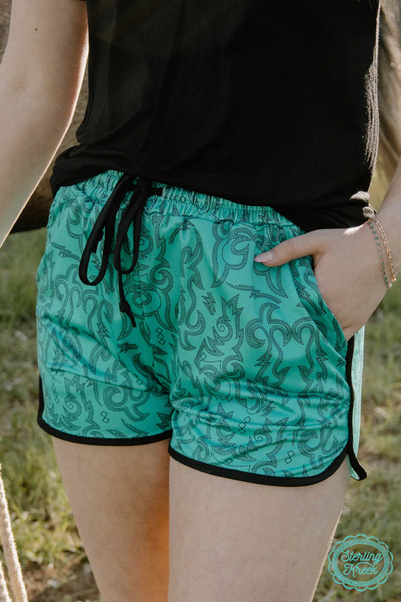 Raised Round Here Shorts By Sterling Kreek