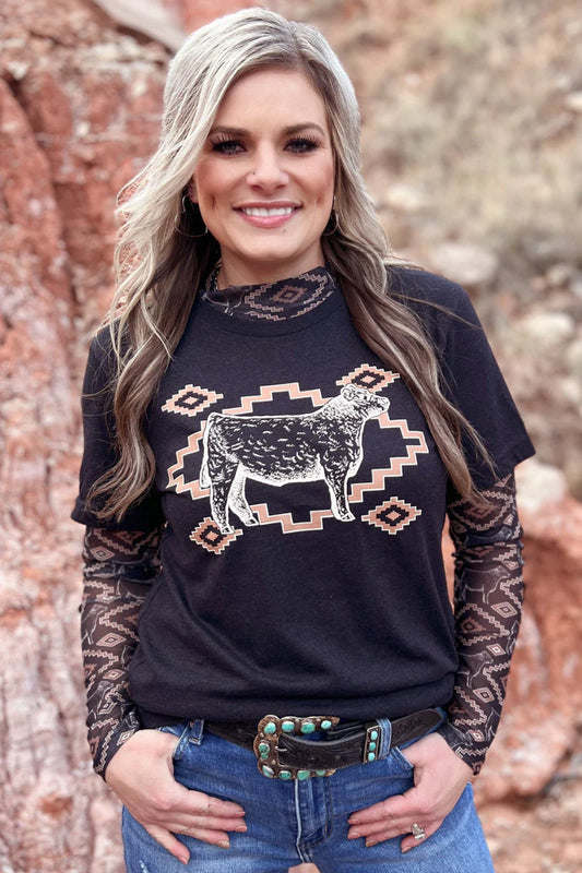 Show Me Your Steer Tee By Sterling Kreek