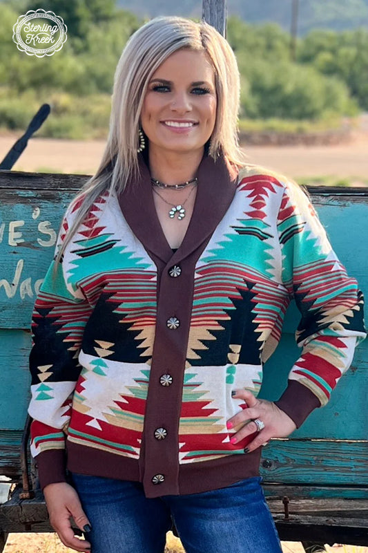 Southern Roots Knit Sweater By Sterling Kreek